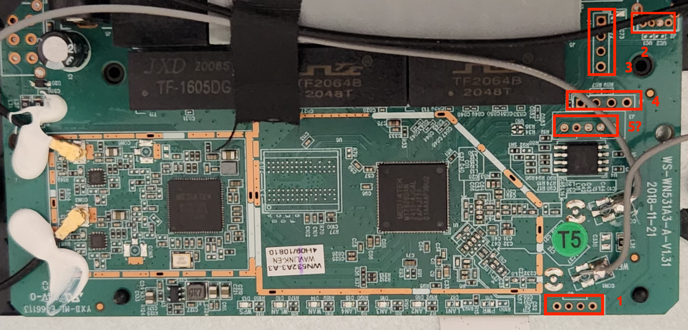 Labeled potential uart interfaces