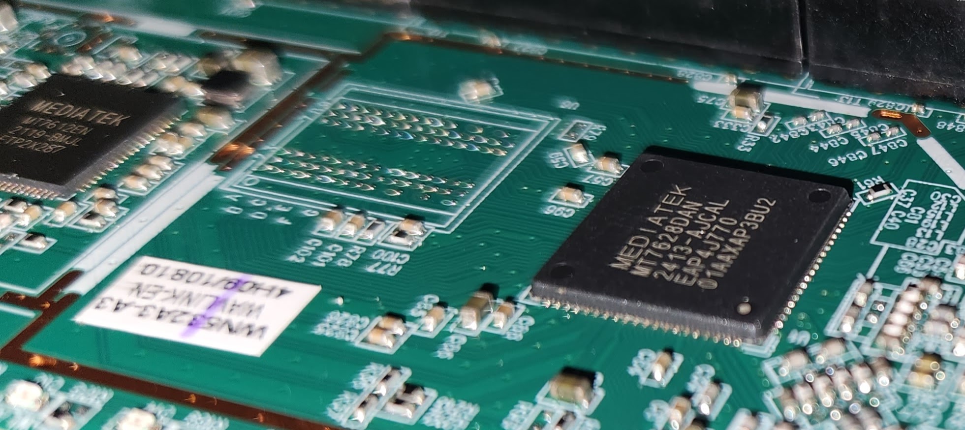 Two MediaTek chips on the board